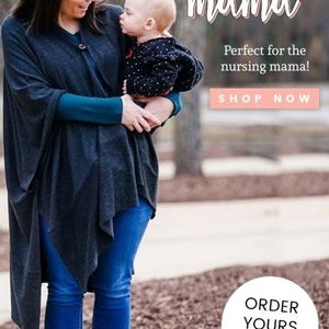 NWT One Size Latched Mama Nursing Cape